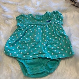 Size 3 Mos polka Dot Whale Onesie C1